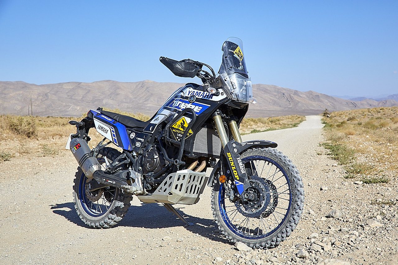 BLUE Graphic Kit Yamaha Tenere 700 Moto Trails USA Yamaha Tenere 700