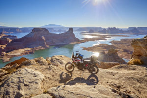 Utah Lake Powell Tenere 700